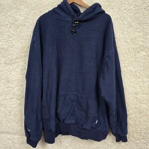 Tyndale FRMC Navy Blue Flame Resistant Hoodie‎ Sweatshirt 3XL
